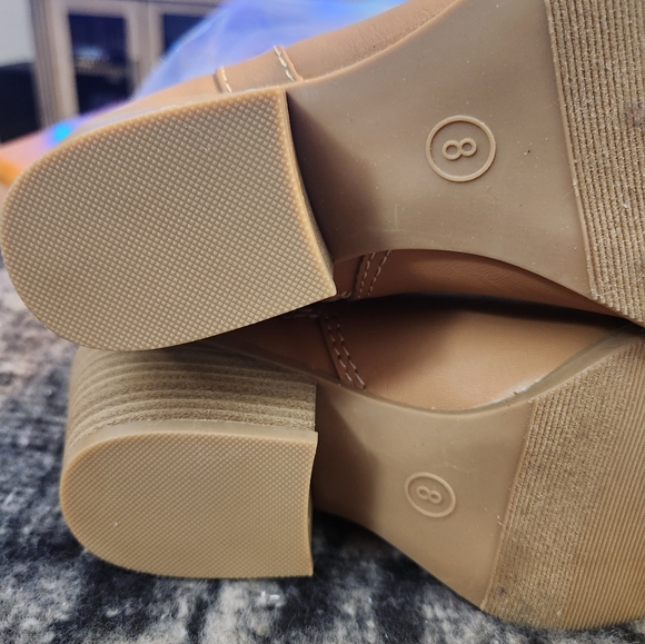 Kay Western Boots Universal Thread tan size 8 - Picture 9 of 13